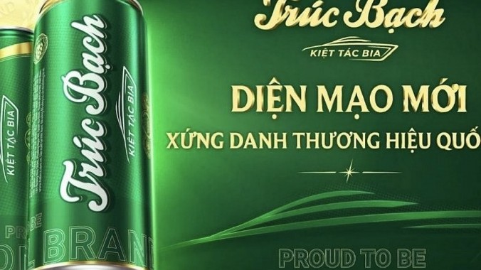 Bia Trúc Bạch - Diện mạo mới, xứng danh thương hiệu Quốc gia