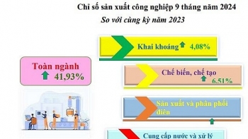 Sau 9 tháng, IIP của tỉnh Trà Vinh tăng gần 42%