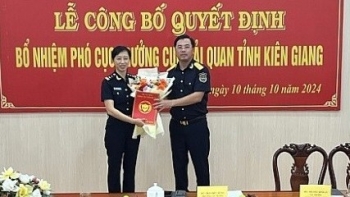 Bà Bùi Thị Thùy Giang được bổ nhiệm làm Phó Cục trưởng Hải quan Kiên Giang