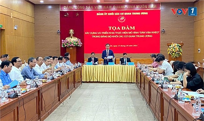Thực hiện tốt các mô hình "Dân vận khéo" trong Khối các cơ quan Trung ương