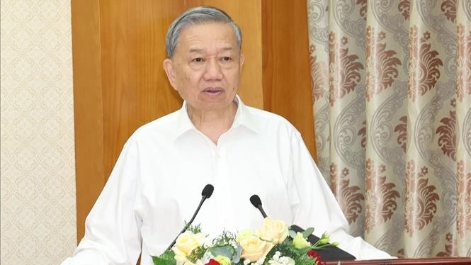 Tổng Bí thư, Chủ tịch nước Tô Lâm gặp mặt cán bộ lãnh đạo các cơ quan Nội chính Trung ương
