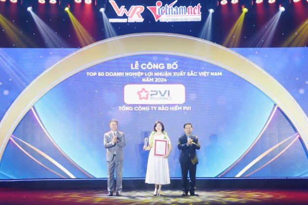 Bảo hiểm PVI: Top 50 doanh nghiệp lợi nhuận xuất sắc Việt Nam