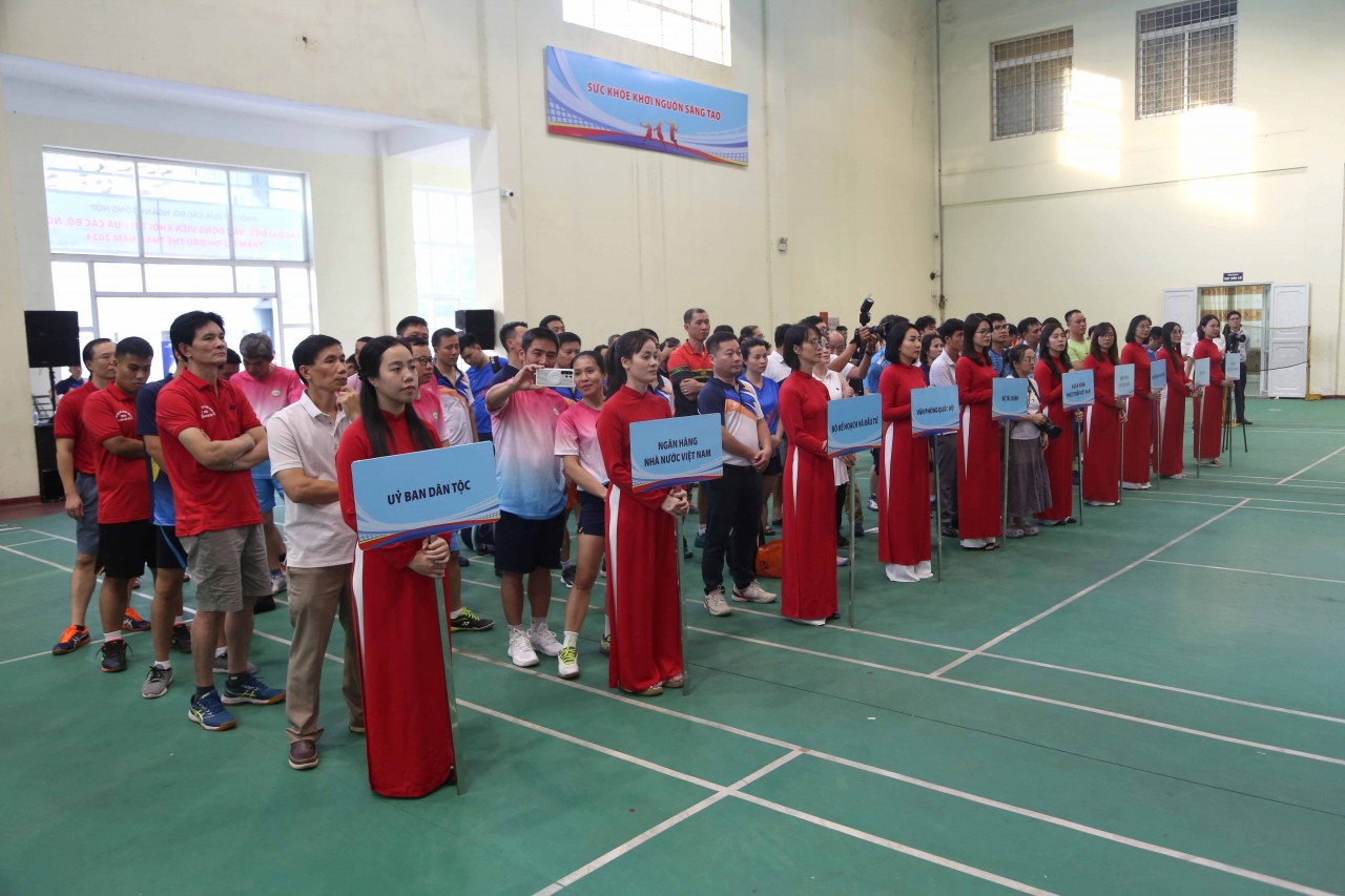 Bộ Tài chính tổ chức Giao lưu thể thao Khối thi đua các Bộ, ngành tổng hợp Bộ Tài chính tổ chức Giao lưu thể thao Khối thi đua các Bộ, ngành tổng hợp
