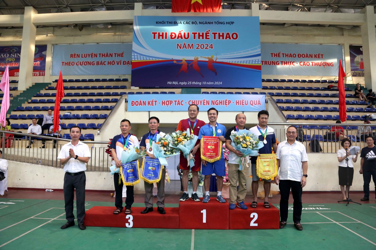 Bộ Tài chính tổ chức Giao lưu thể thao Khối thi đua các Bộ, ngành tổng hợp Bộ Tài chính tổ chức Giao lưu thể thao Khối thi đua các Bộ, ngành tổng hợp