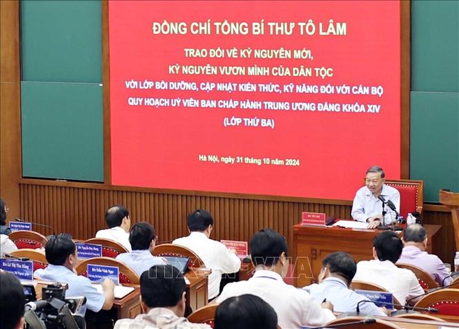 Nội dung chuyên đề của Tổng Bí thư Tô Lâm về kỷ nguyên mới, kỷ nguyên vươn mình của dân tộc