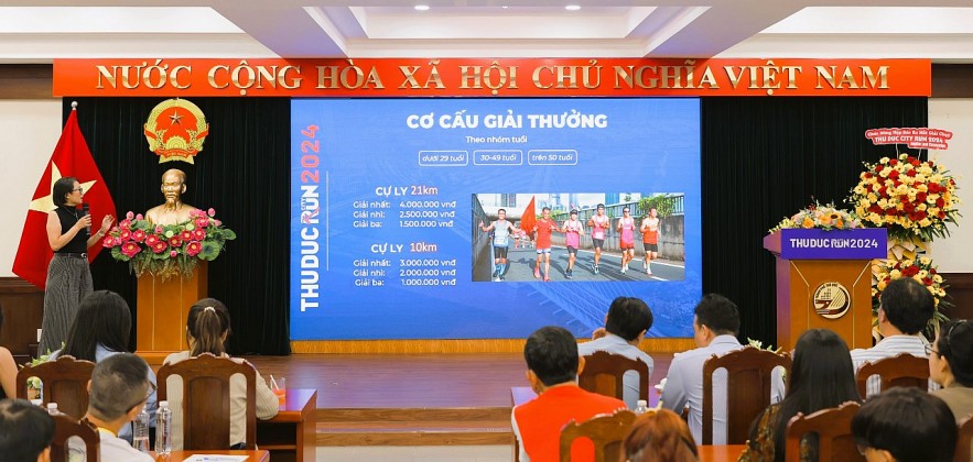 TP. Thủ Đức phát động giải THU DUC CITY RUN 2024