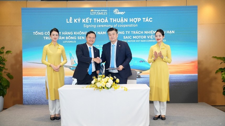 MG Việt Nam và Vietnam Airlines ký thoả thuận hợp tác