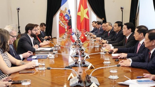 "Chile luôn coi trọng và mong muốn tăng cường quan hệ với Việt Nam"