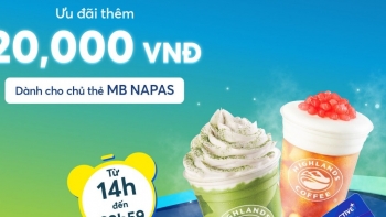 Giảm thêm 20.000 VNĐ dành cho chủ thẻ MB NAPAS