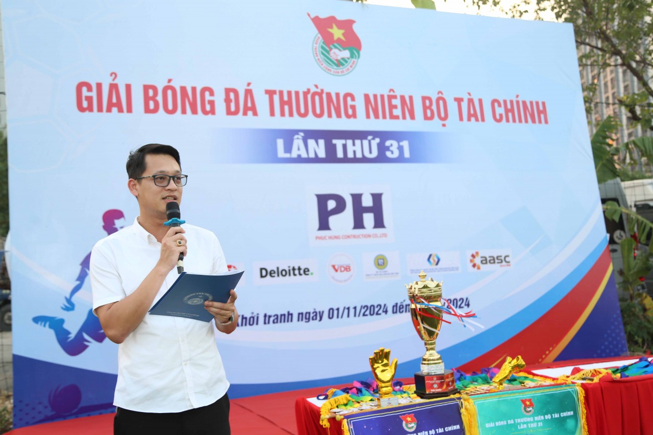 Đội bóng Vietlotte giành chức vô địch giải bóng đá thường niên Đoàn Thanh niên Bộ Tài chính lần thứ 31 Đội bóng Vietlotte giành chức vô địch giải bóng đá thường niên Đoàn Thanh niên Bộ Tài chính lần thứ 31