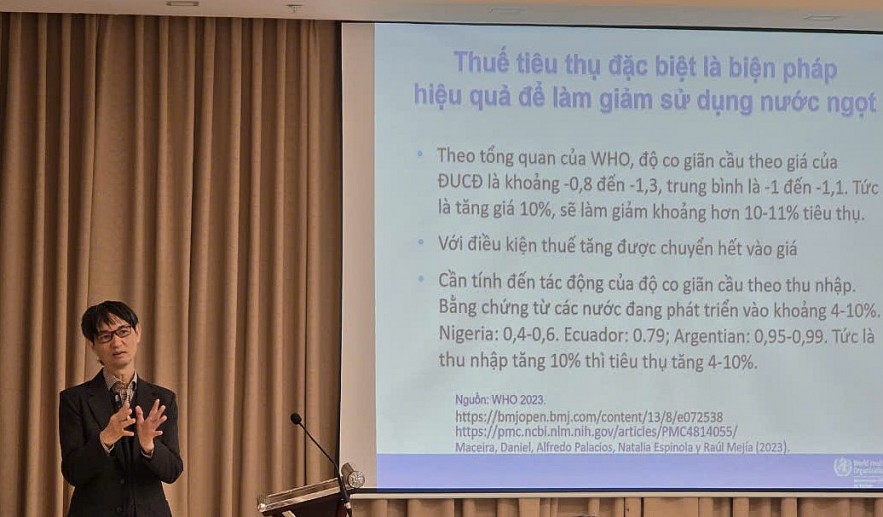 Tăng thuế để giảm tiêu thụ đồ uống có đường, bảo vệ sức khỏe người tiêu dùng