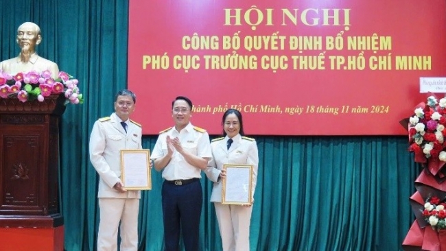 Cục Thuế TP. Hồ Chí Minh có thêm 2 phó cục trưởng