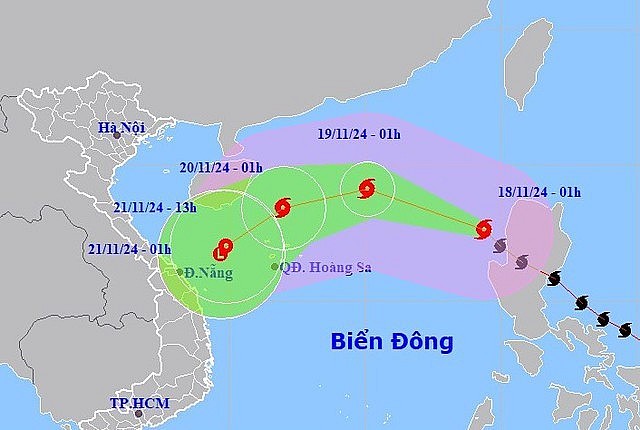 Công điện chỉ đạo ứng phó bão số 9