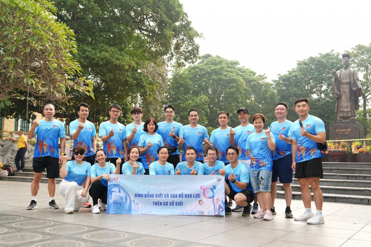DATC hưởng ứng tháng hành động vì bình đẳng giới và phòng ngừa bạo lực giới