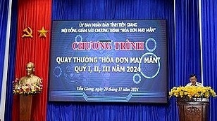 Cục Thuế Tiền Giang tìm được 72 chủ nhân của chương trình “Hóa đơn may mắn”