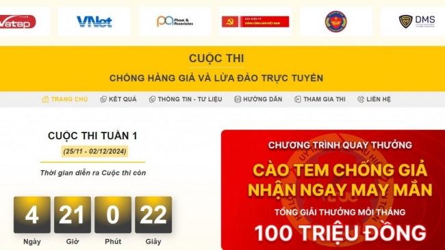 Tổng cục Hải quan phát động tham gia Cuộc thi chống hàng giả và lừa đảo trực tuyến