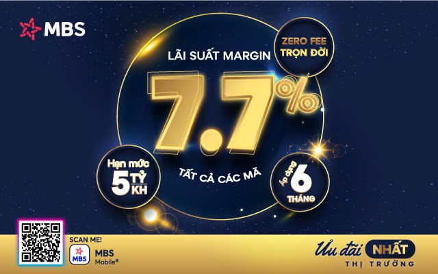 MBS tung chính sách “khủng”, tặng 100% lãi margin cho khách hàng trong tháng 12