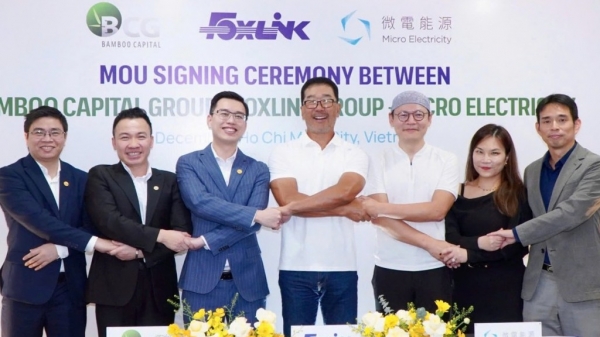 Bamboo Capital, Foxlink và Mirco Electricity hợp tác xây dựng hệ sinh thái năng lượng tái tạo toàn diện tại khu vực ASEAN