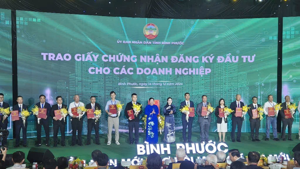 Tăng trưởng GRDP của Bình Phước vượt mức tăng trưởng chung của cả nước