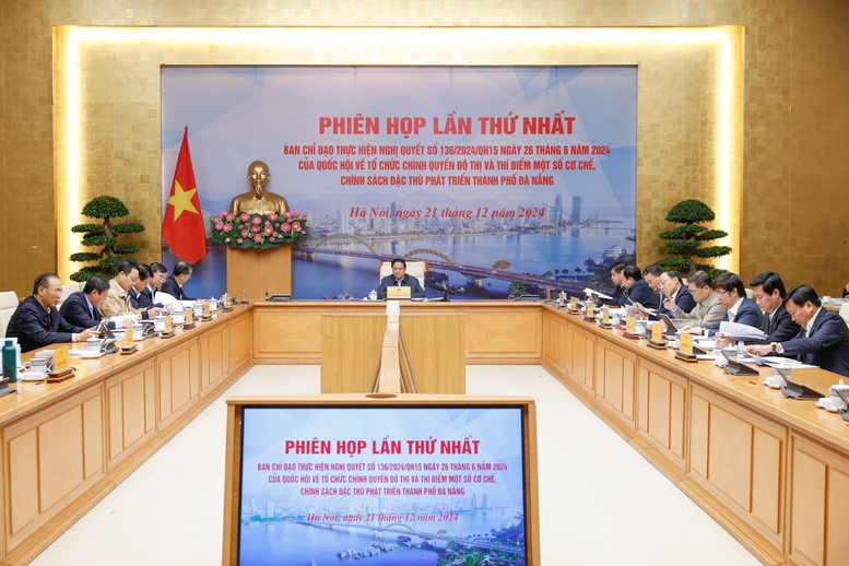 Thủ tướng chủ trì phiên họp về thực hiện cơ chế, chính sách đặc thù phát triển Đà Nẵng- Ảnh 2.