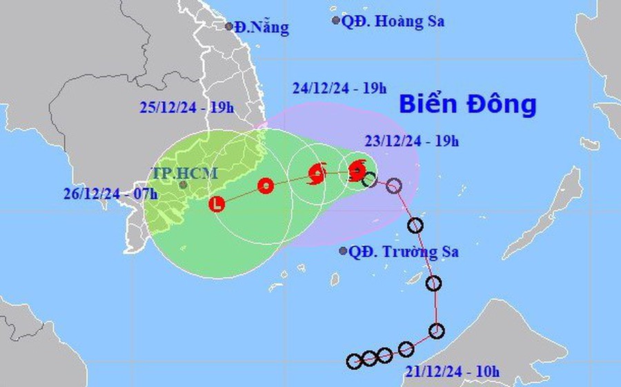 Công điện chỉ đạo ứng phó bão số 10