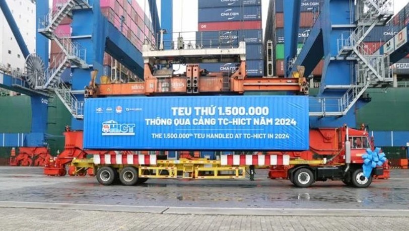 Tan Cang Hai Phong receives 1.5 millionth TEU in 2024