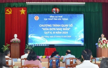 Sóc Trăng: 30 người trúng giải "Hóa đơn may mắn" quý II - III năm 2024