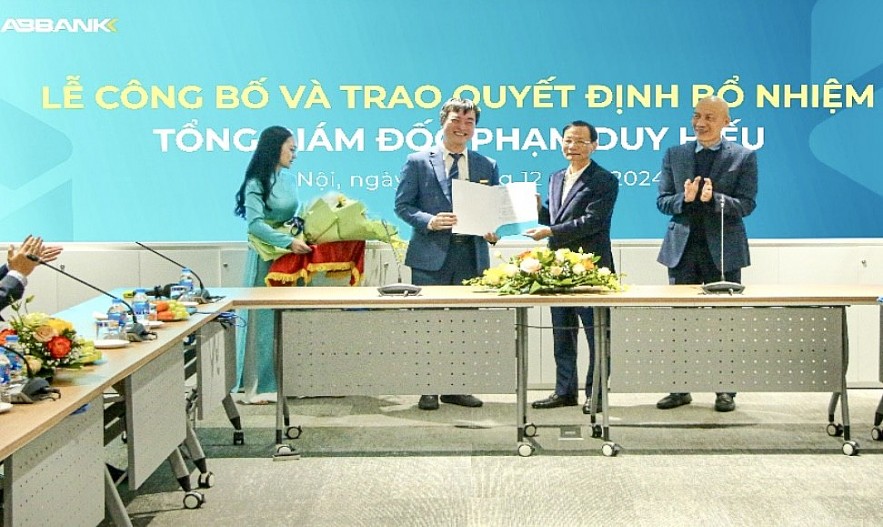 Ông Phạm Duy Hiếu chính thức được bổ nhiệm chức danh Tổng Giám đốc ABBANK