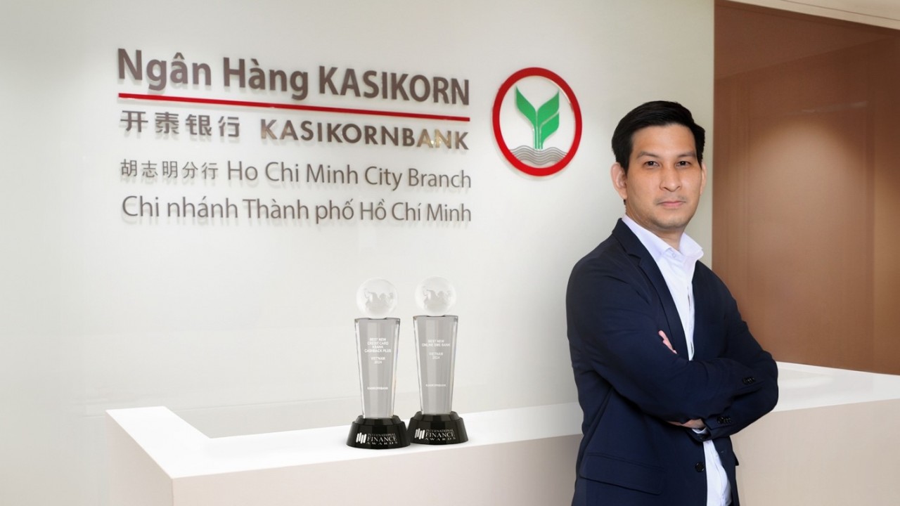 Ngân hàng KBank giành giải thưởng Thẻ Tín dụng mới tốt nhất 2024