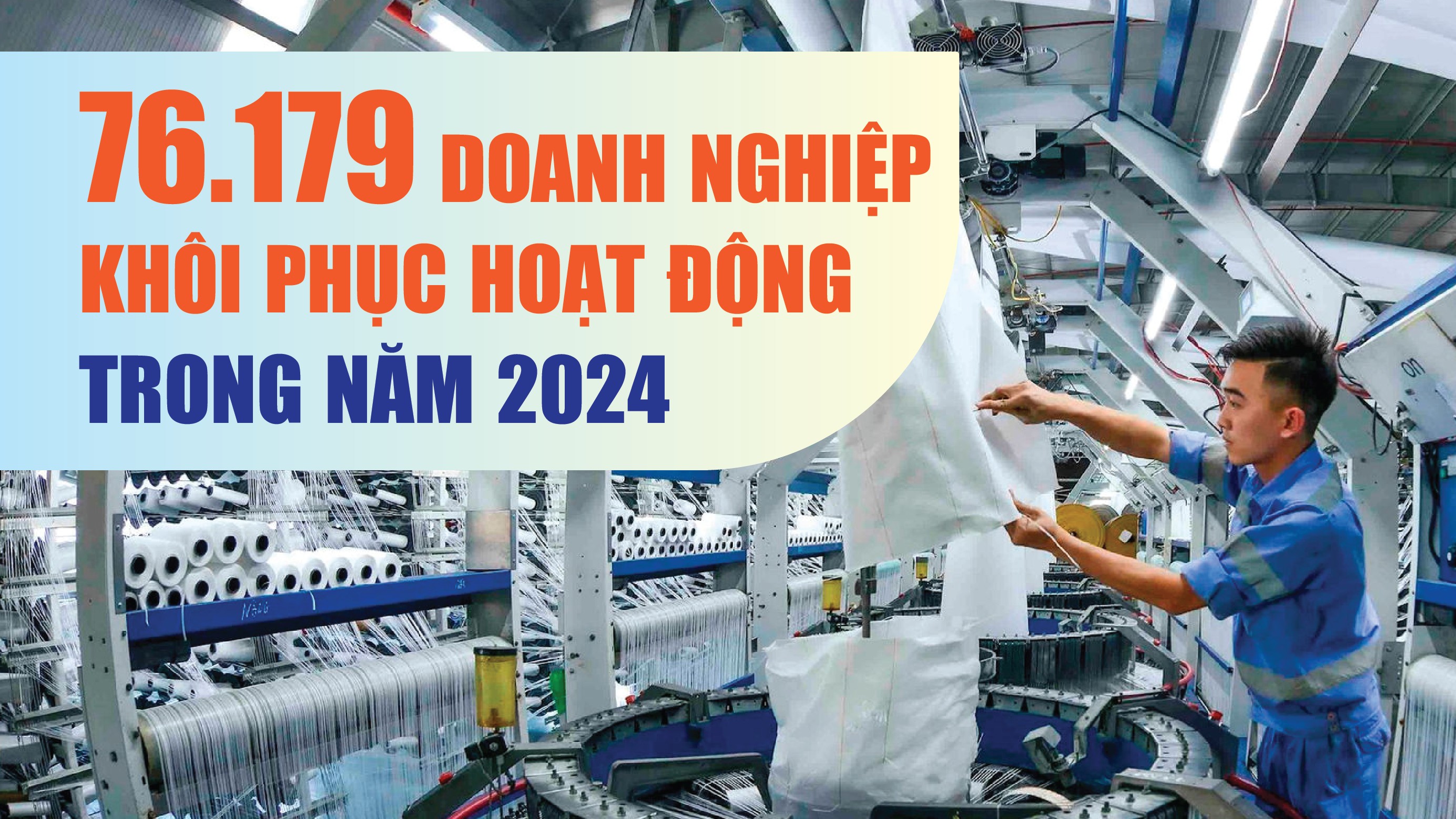 Infographics: 233.419 doanh nghiệp thành lập mới và quay trở lại hoạt động trong năm 2024