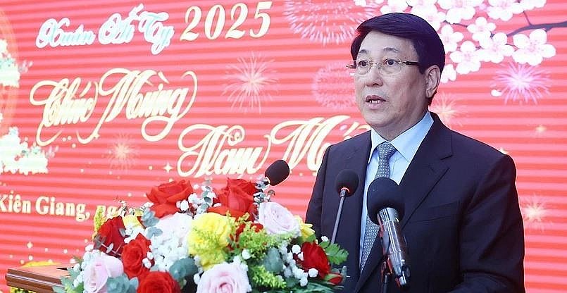 Chủ tịch nước Lương Cường: Kiên Giang có vị trí chiến lược rất quan trọng