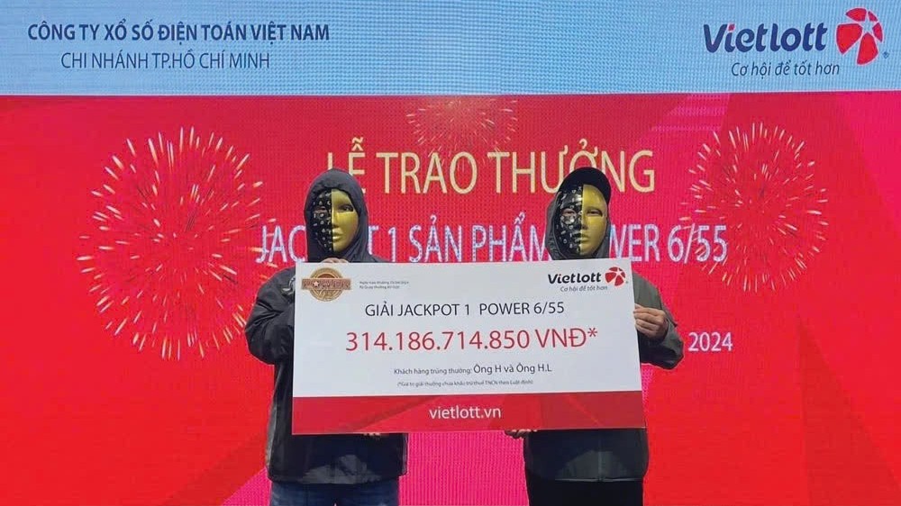 Vietlott tăng trưởng vượt bậc năm 2024, sẻ chia nhiều cơ hội tốt hơn đến cộng đồng