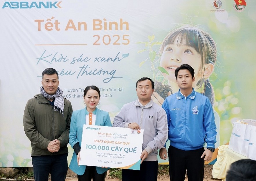 ABBANK phát động gây quỹ 100.000 cây xanh cho người dân tỉnh Yên Bái