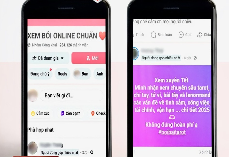 Tránh sập bẫy xem bói, giải hạn online lừa đảo đầu năm