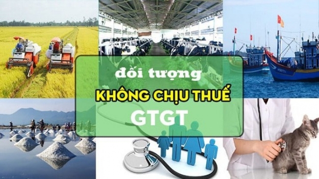 Đối tượng nào không chịu thuế giá trị gia tăng?