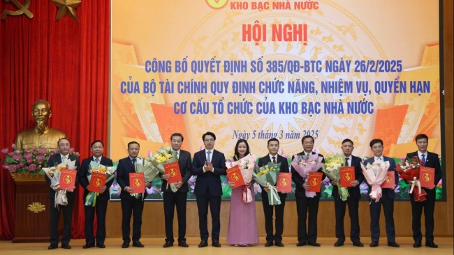 Tinh gọn 63 kho bạc nhà nước cấp tỉnh thành 20 kho bạc nhà nước khu vực