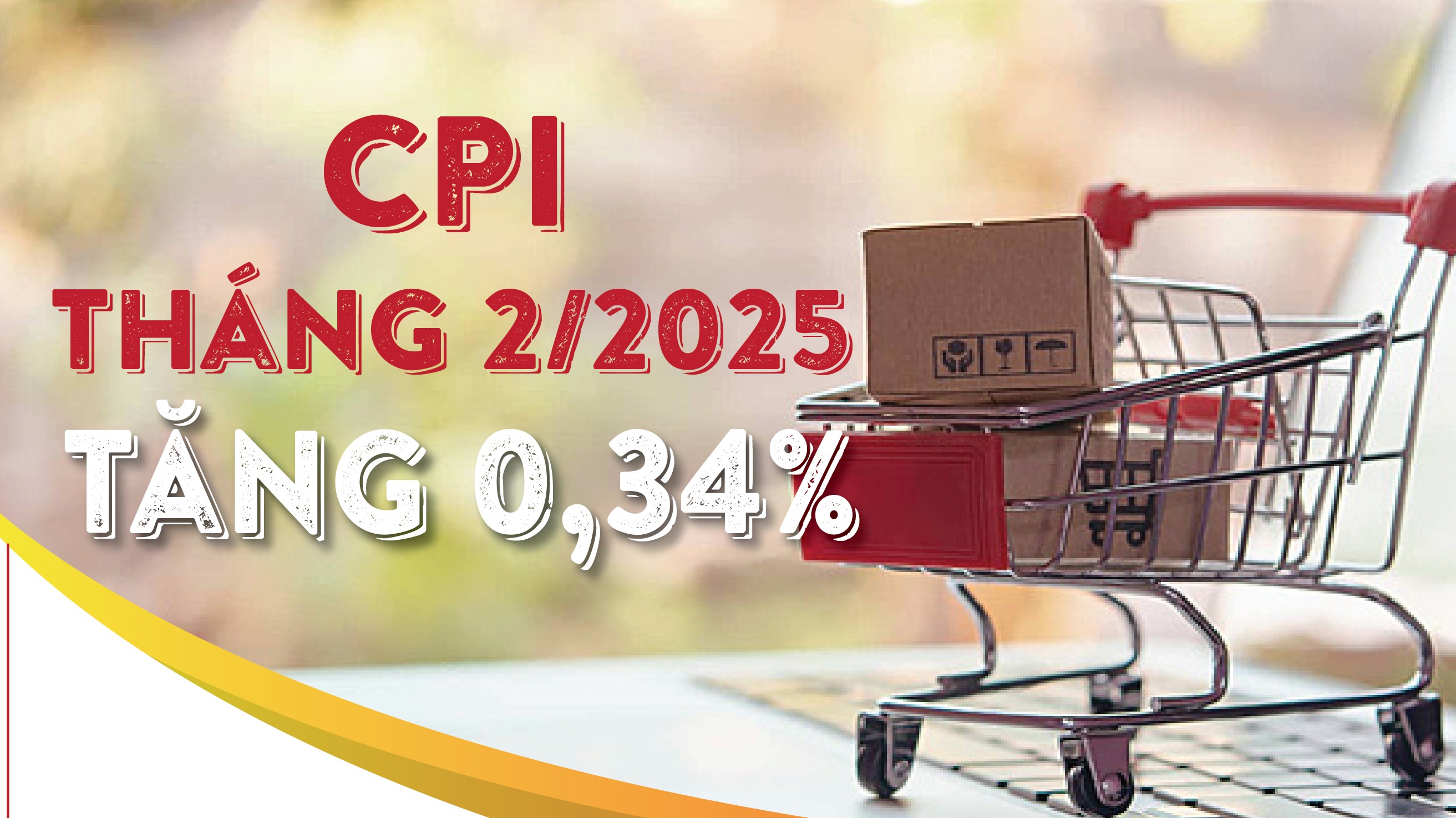 Infographics: CPI tháng 2/2025 tăng 0,34%