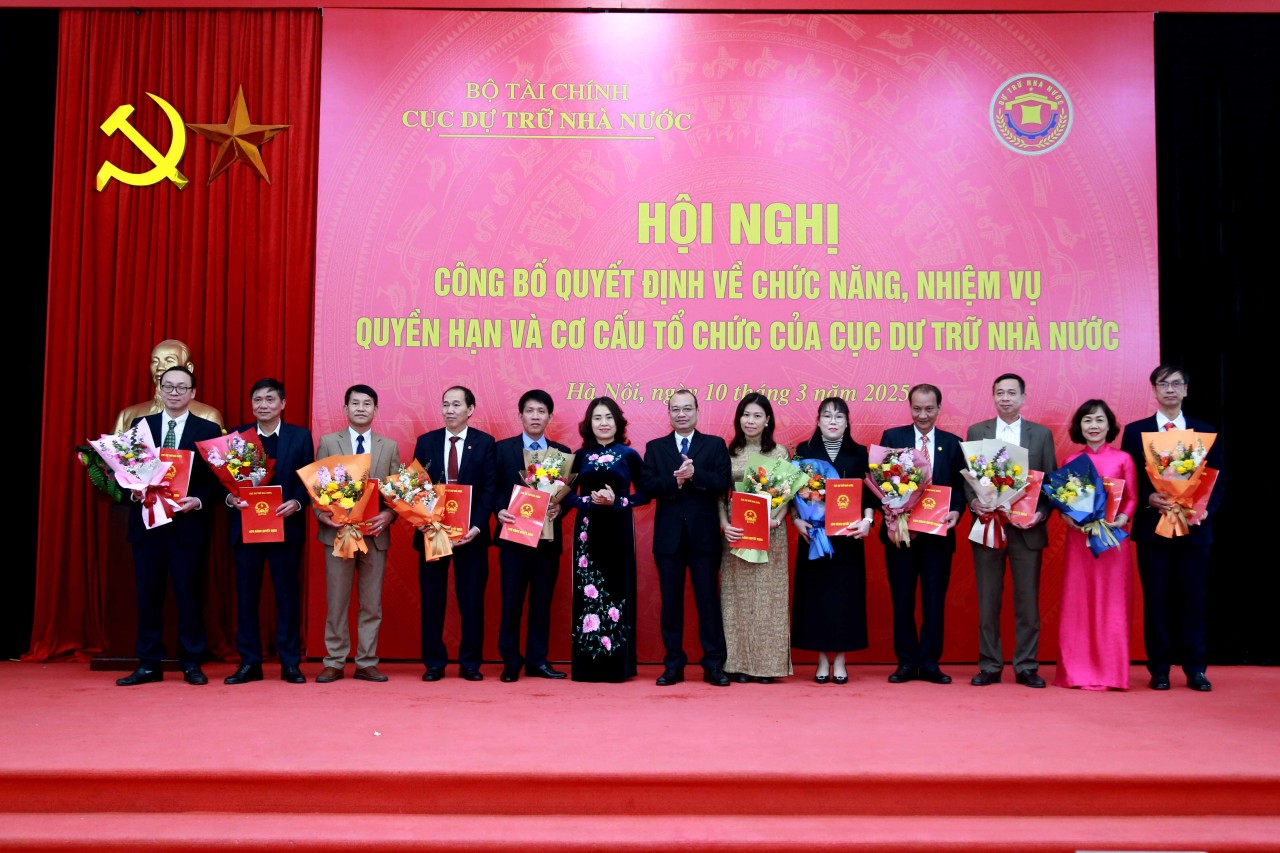 Tinh gọn 22 cục dự trữ nhà nước khu vực thành 15 chi cục dự trữ nhà nước khu vực