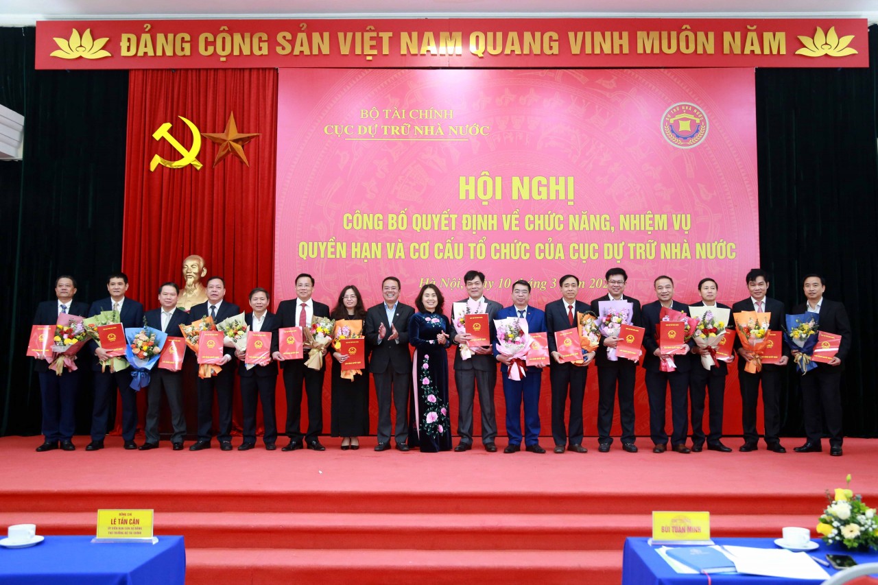 Tinh gọn 22 cục dự trữ nhà nước khu vực thành 15 chi cục dự trữ nhà nước khu vực