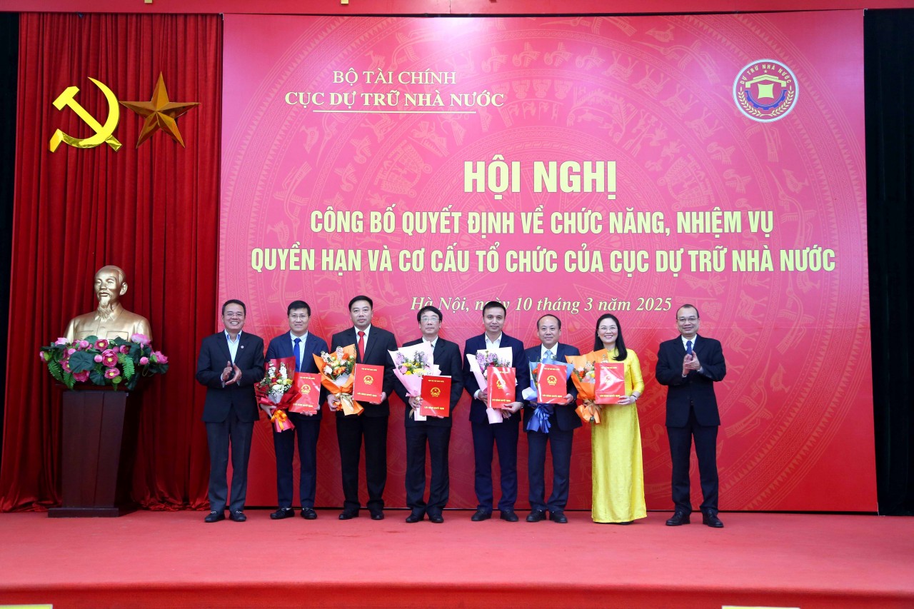 Tinh gọn 22 cục dự trữ nhà nước khu vực thành 15 chi cục dự trữ nhà nước khu vực