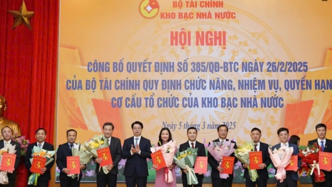 Kho bạc Nhà nước khu vực II có 20 phòng trực thuộc