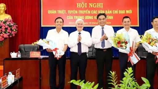 Bình Dương: Trao quyết định 4 chức danh Giám đốc khu vực thuộc ngành Tài chính