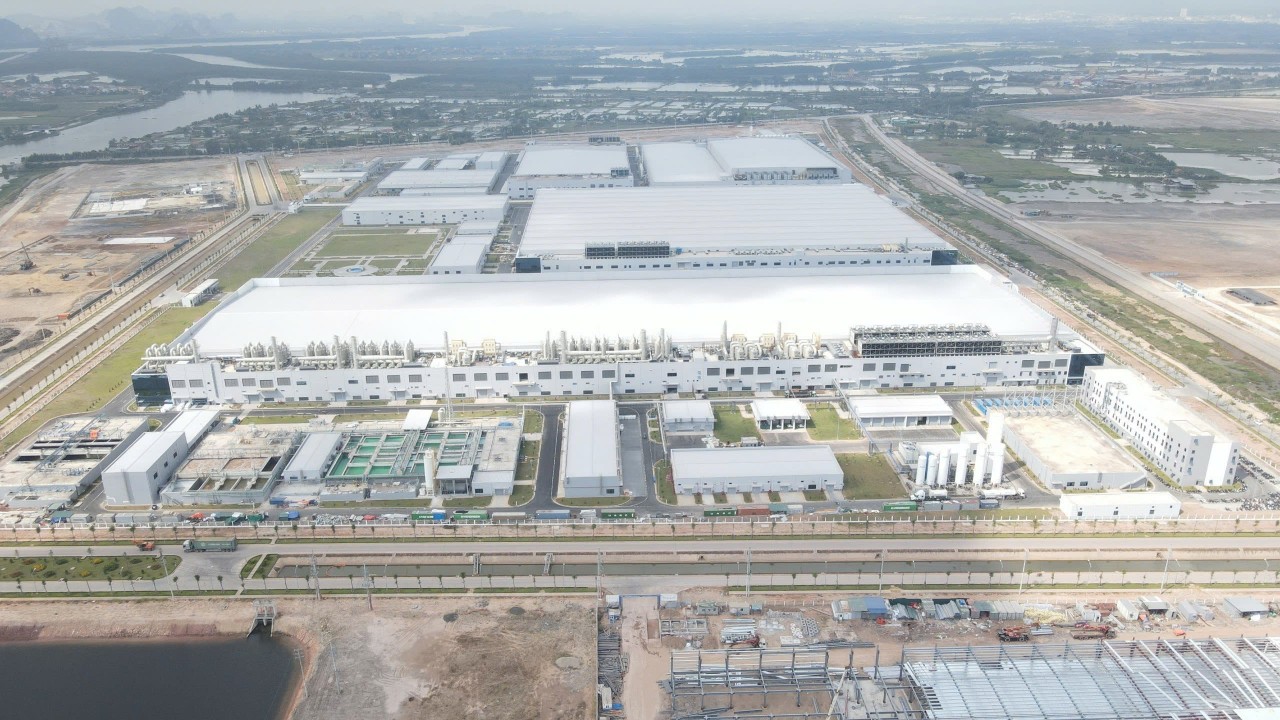 Khu Công nghiệp Sông Khoai, thị xã Quảng Yên, tỉnh Quảng Ninh. Ảnh Y.L