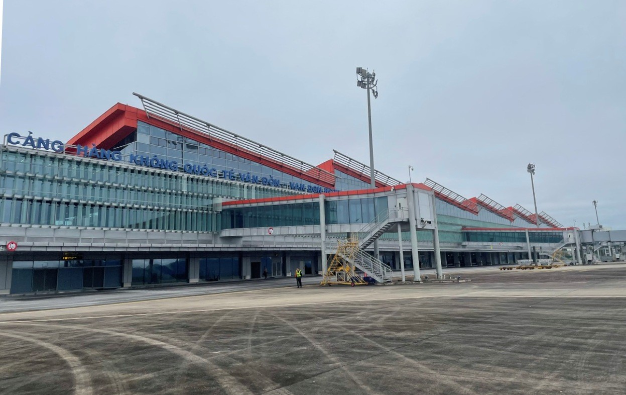 Sân bay Vân Đồn, một trong những công trình quan trong tại KKT Vân Đồn