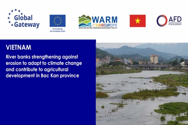 Bộ Tài chính và AFD ký thỏa thuận vay hỗ trợ dự án kè chống biến đổi khí hậu tại Bắc Kạn