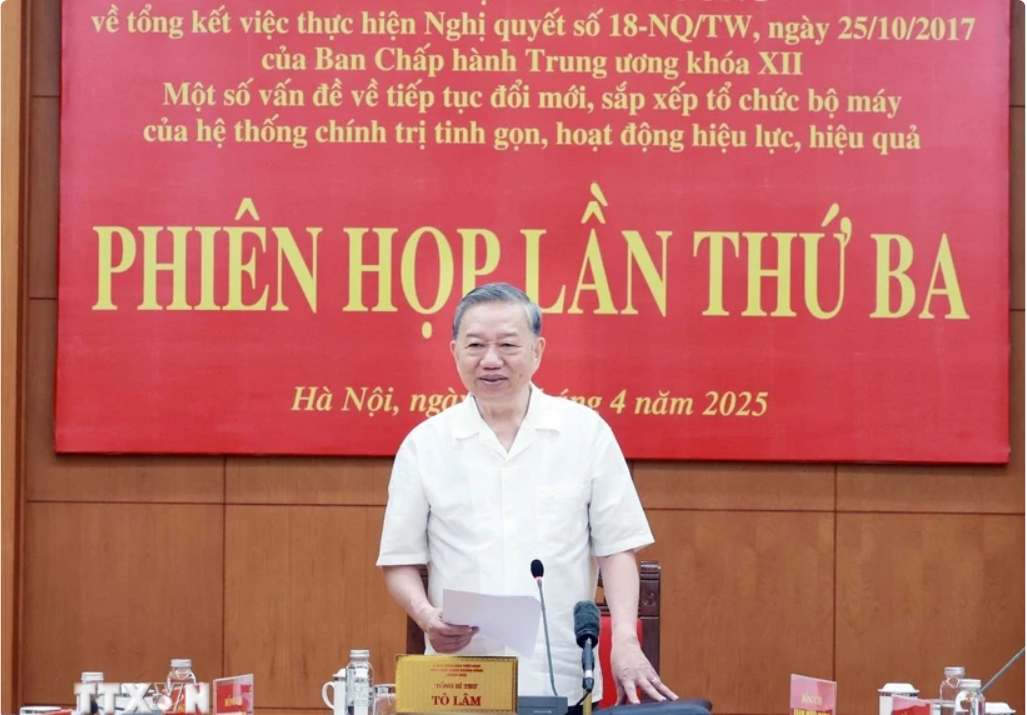 Tổng Bí thư: Phải đảm bảo hoạt động thông suốt trước, trong và sau sắp xếp