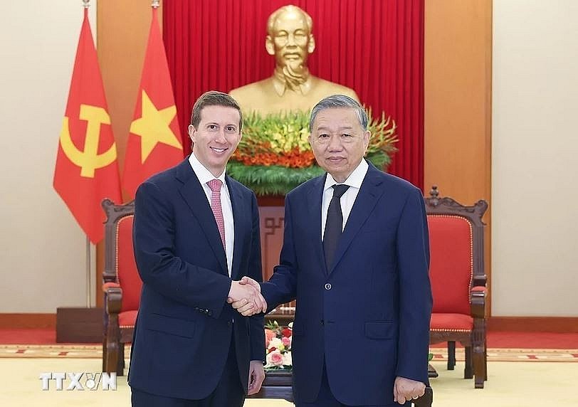 Tổng Bí thư Tô Lâm tiếp Tổng Giám đốc Quỹ đầu tư Warburg Pincus của Hoa Kỳ