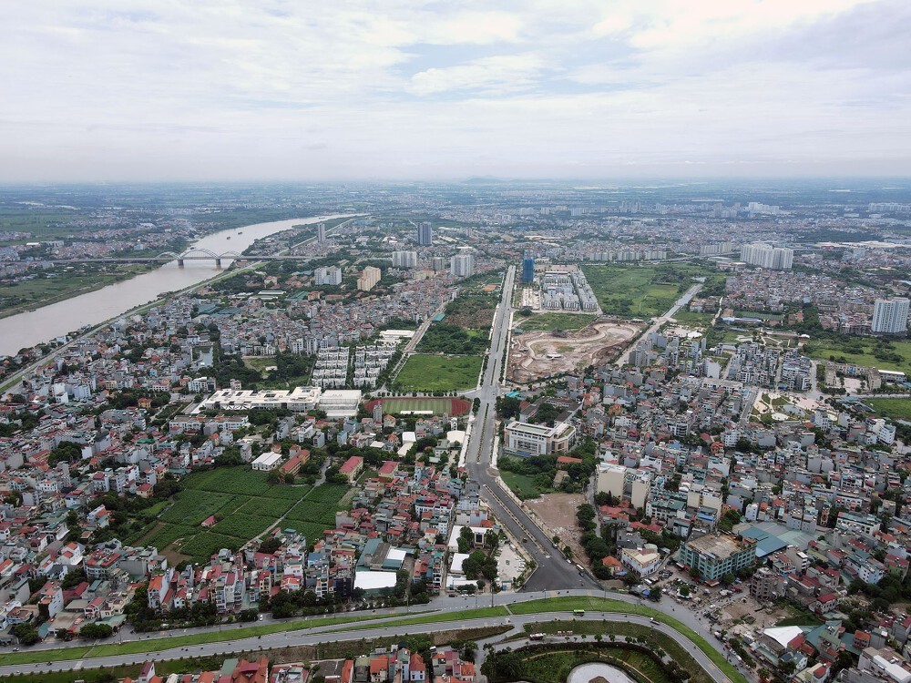 Hà Nội bàn giao gần 35.000m2 đất thực hiện Dự án xây dựng tuyến đường từ đê Ngọc Thụy đến khu Đô thị mới Thượng Thanh