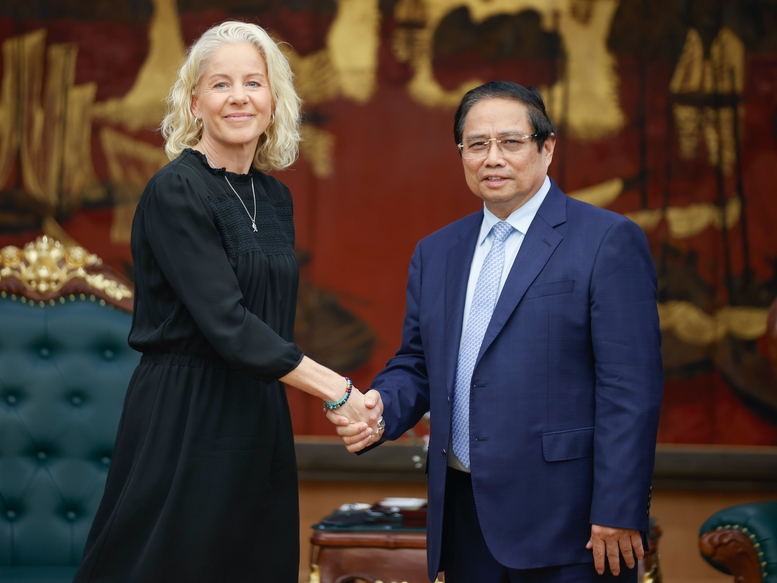 Tập đoàn Thụy Điển muốn đưa Việt Nam trở thành trung tâm toàn cầu đầu tiên về dệt may tuần hoàn, công nghệ cao- Ảnh 1. Tập đoàn Thụy Điển muốn đưa Việt Nam trở thành trung tâm toàn cầu đầu tiên về dệt may tuần hoàn, công nghệ cao- Ảnh 1.