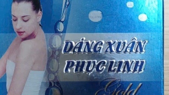 Cảnh báo thực phẩm Dáng xuân Phục linh Gold và Best Slim Collagen chứa chất cấm